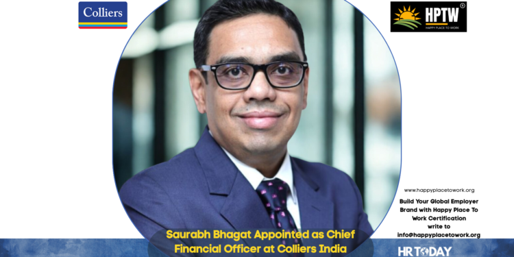 Saurabh Bhagat Appointed as Chief Financial Officer at Colliers India