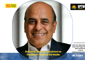 Rajkumar Sharma Appointed as President - Sales at SS Mobile