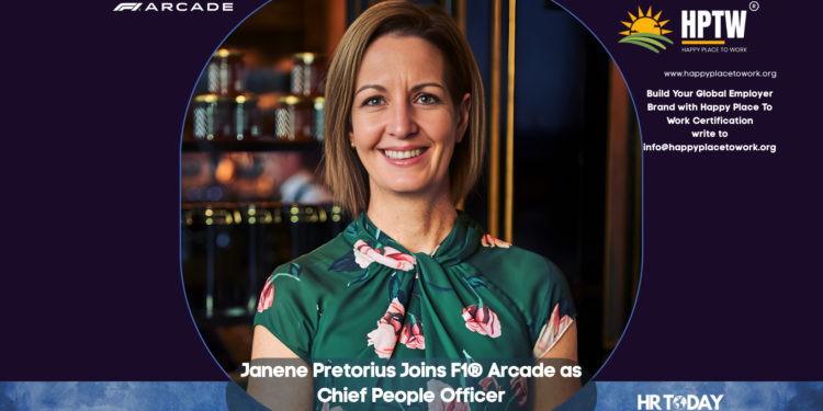 Janene Pretorius Joins F1® Arcade as Chief People Officer