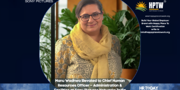 Manu Wadhwa Elevated to Chief Human Resources Officer – Administration & Facilities at Sony Pictures Networks India