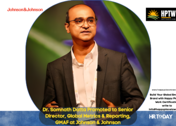 Dr. Somnath Datta Promoted to Senior Director, Global Metrics & Reporting, GMAF at Johnson & Johnson