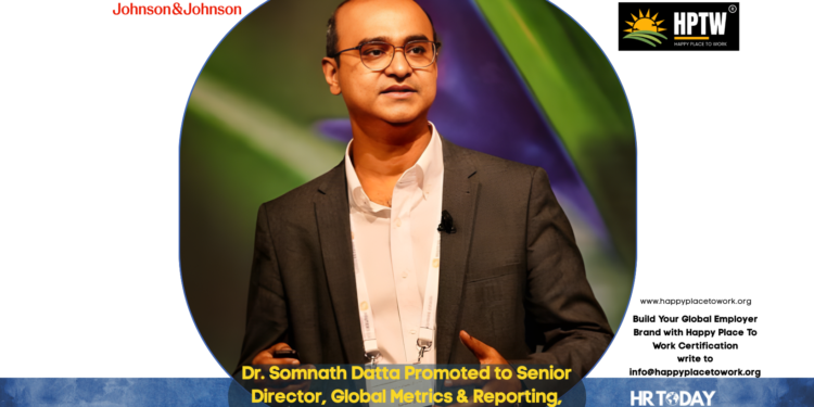 Dr. Somnath Datta Promoted to Senior Director, Global Metrics & Reporting, GMAF at Johnson & Johnson