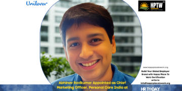 Abhinav Ravikumar Appointed as Chief Marketing Officer, Personal Care India at Unilever