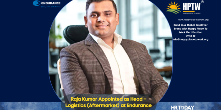 Raja Kumar Appointed as Head – Logistics (Aftermarket) at Endurance Technologies Limited