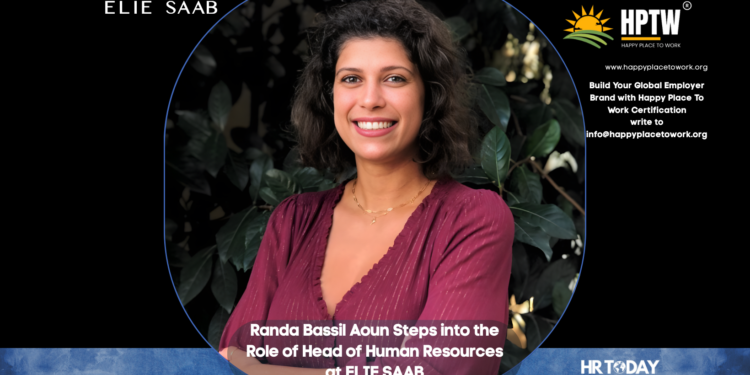 Randa Bassil Aoun Steps into the Role of Head of Human Resources at ELIE SAAB