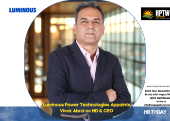 Luminous Power Technologies Appoints Vivek Abrol as MD & CEO