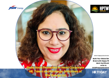 Shalu Sood Promoted to Head Corporate HR, Talent and Strategic Initiatives at JSW Energy Ltd