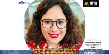 Shalu Sood Promoted to Head Corporate HR, Talent and Strategic Initiatives at JSW Energy Ltd