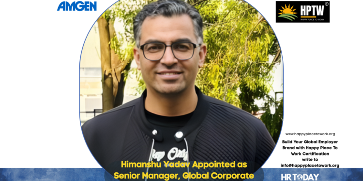 Himanshu Yadav Appointed as Senior Manager, Global Corporate Learning at Amgen