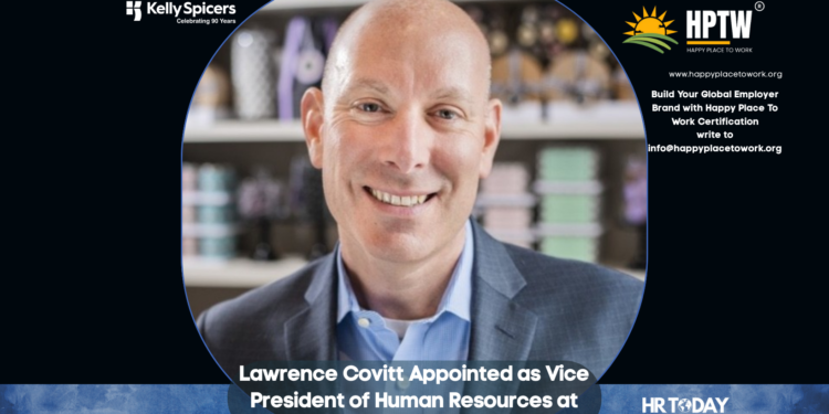 Lawrence Covitt Appointed as Vice President of Human Resources at Kelly Spicers