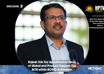 Rajesh Job Joy Appointed as Head of Global and Product Support (SA BOS within BCSS) at Ericsson