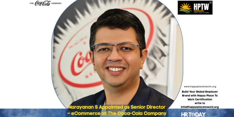 Narayanan S Appointed as Senior Director – eCommerce at The Coca-Cola Company