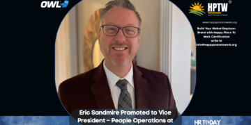 Eric Sandmire Promoted to Vice President – People Operations at OWL Services