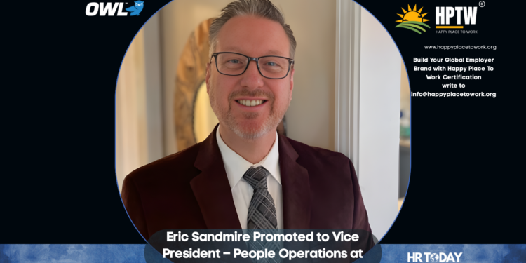 Eric Sandmire Promoted to Vice President – People Operations at OWL Services