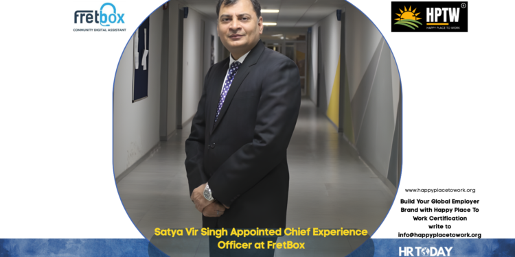 Satya Vir Singh Appointed Chief Experience Officer at FretBox