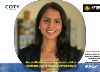Ramya Balakrishnan Appointed as Vice President Global Talent & Development at Coty