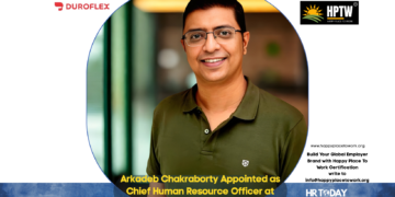 Arkadeb Chakraborty Appointed as Chief Human Resource Officer at Duroflex