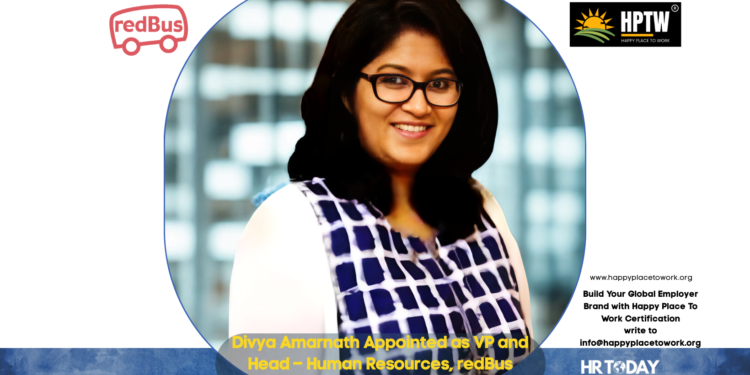 Divya Amarnath Appointed as VP and Head – Human Resources, redBus (MakeMyTrip Group)