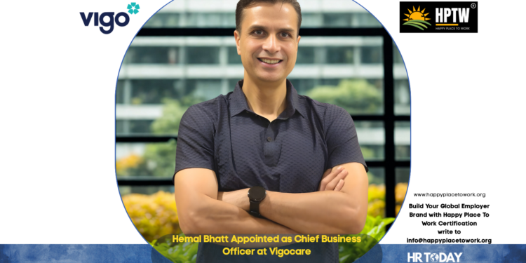 Hemal Bhatt Appointed as Chief Business Officer at Vigocare