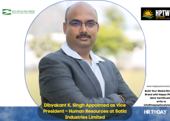 Dibyakant K. Singh Appointed as Vice President – Human Resources at Satia Industries Limited
