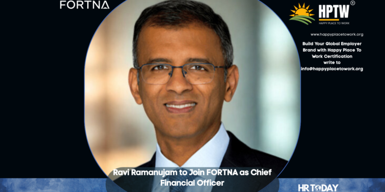 Ravi Ramanujam to Join FORTNA as Chief Financial Officer