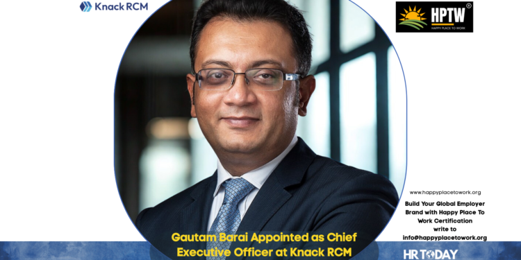 Gautam Barai Appointed as Chief Executive Officer at Knack RCM