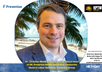 Dr. Christian Niebling Appointed as Global Head of HR, Fresenius Health Services & Corporate Head of Labor Relations, Fresenius Group