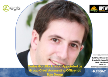 Carlos Gordillo Arnaud Appointed as Group Chief Accounting Officer at Egis Group