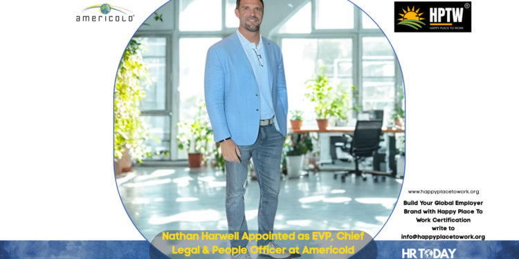 Nathan Harwell Appointed as EVP, Chief Legal & People Officer at Americold Logistics, LLC.