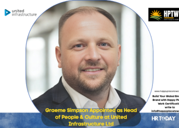 Graeme Simpson Appointed as Head of People & Culture at United Infrastructure Ltd