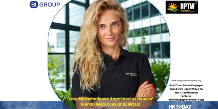 Kate Meshcherinova Appointed as Head of Human Resources at BI Group
