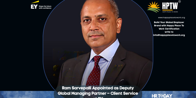 Ram Sarvepalli Appointed as Deputy Global Managing Partner – Client Service at EY