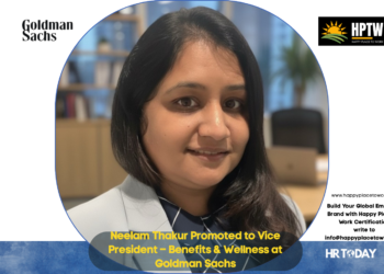 Neelam Thakur Promoted to Vice President – Benefits & Wellness at Goldman Sachs