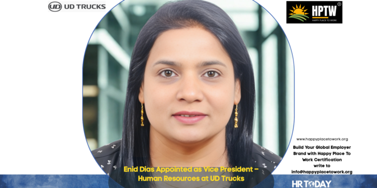Enid Dias Appointed as Vice President – Human Resources at UD Trucks