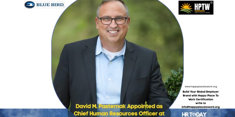 Title: David M. Pasternak Appointed as Chief Human Resources Officer at Blue Bird Corporation