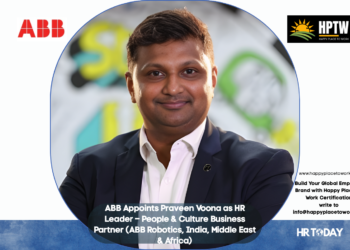 ABB Appoints Praveen Voona as HR Leader – People & Culture Business Partner (ABB Robotics, India, Middle East & Africa)