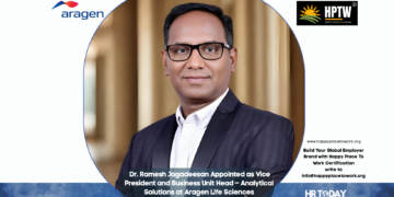 Dr. Ramesh Jagadeesan Appointed as Vice President and Business Unit Head – Analytical Solutions at Aragen Life Sciences