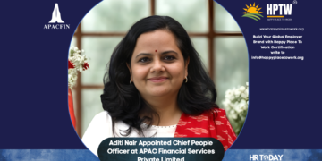 Aditi Nair Appointed Chief People Officer at APAC Financial Services Private Limited