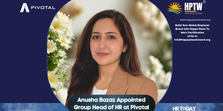 Anusha Bazaz Appointed Group Head of HR at Pivotal