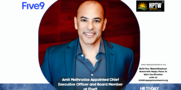 Amit Mathradas Appointed Chief Executive Officer and Board Member at Five9