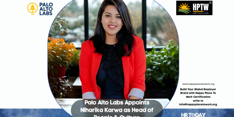 Palo Alto Labs Appoints Niharika Karwa as Head of People & Culture