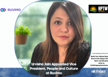 Urvisha Jain Appointed Vice President, People and Culture at Ruvimo