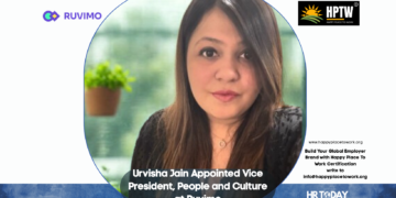 Urvisha Jain Appointed Vice President, People and Culture at Ruvimo