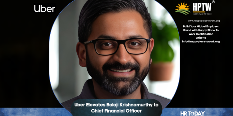 Uber Elevates Balaji Krishnamurthy to Chief Financial Officer