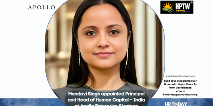 Mandavi Singh appointed Principal and Head of Human Capital – India at Apollo Enterprise Strategy