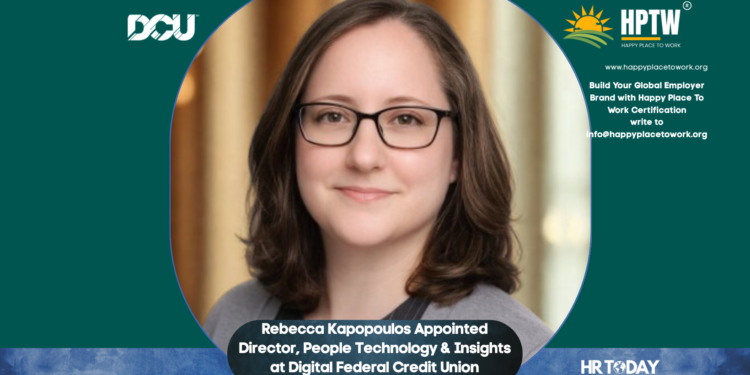 Rebecca Kapopoulos Appointed Director, People Technology & Insights at Digital Federal Credit Union