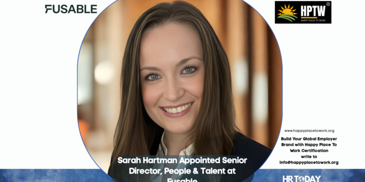 Sarah Hartman Appointed Senior Director, People & Talent at Fusable