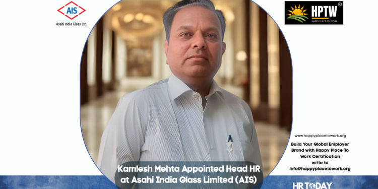 Kamlesh Mehta Appointed Head HR at Asahi India Glass Limited (AIS)
