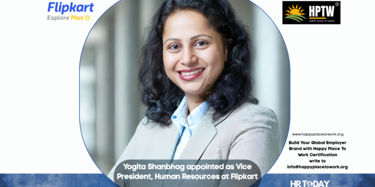 Yogita Shanbhag appointed as Vice President, Human Resources at Flipkart