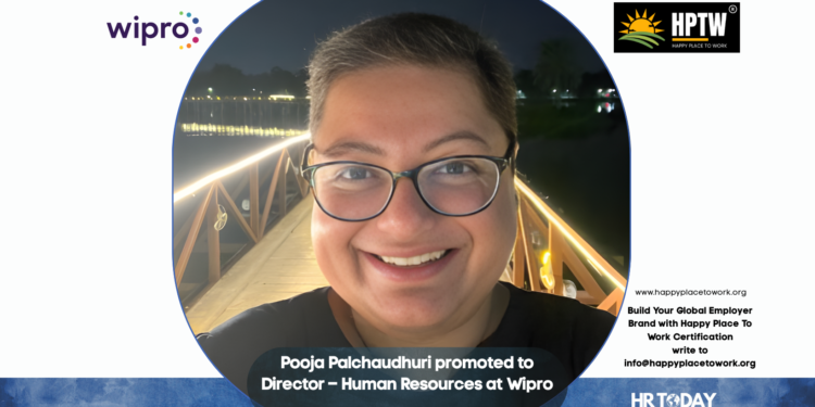 Pooja Palchaudhuri promoted to Director – Human Resources at Wipro
